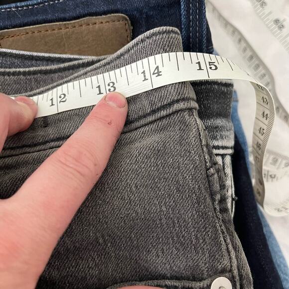 Madewell The Perfect Vintage Jean in Cosner Black Wash: Knee-Rip Edition Size 27 - Picture 5 of 8